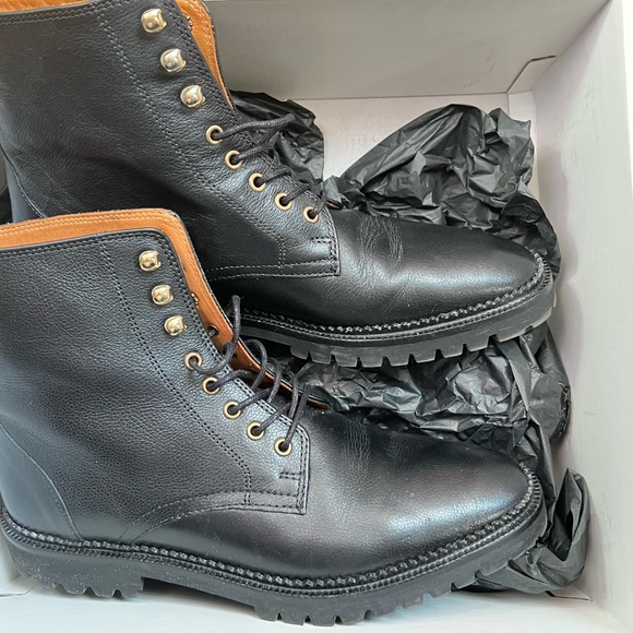 & Other Stories | Lace-up Leather Boots - Picture 4 of 12